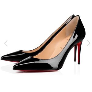So Kate 85mm Black Patent Leather